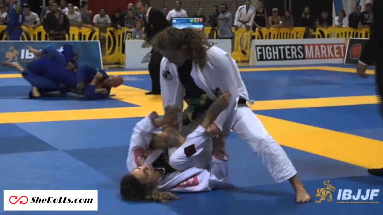 Janni Larsson vs Vanessa Nascimento, Female Black Belt Open Class, Worlds 2014