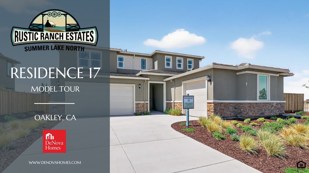 Rustic Ranch Estates Residence 17 at Summer Lake North in Oakley, Ca