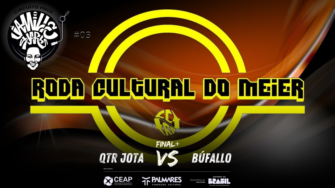 🎤⚔️ Batalha de MC’s | QTR JOTA x BÚFALLO | FINAL + (BATALHA COMPLETA) | Roda Cultural do Méier 🔥