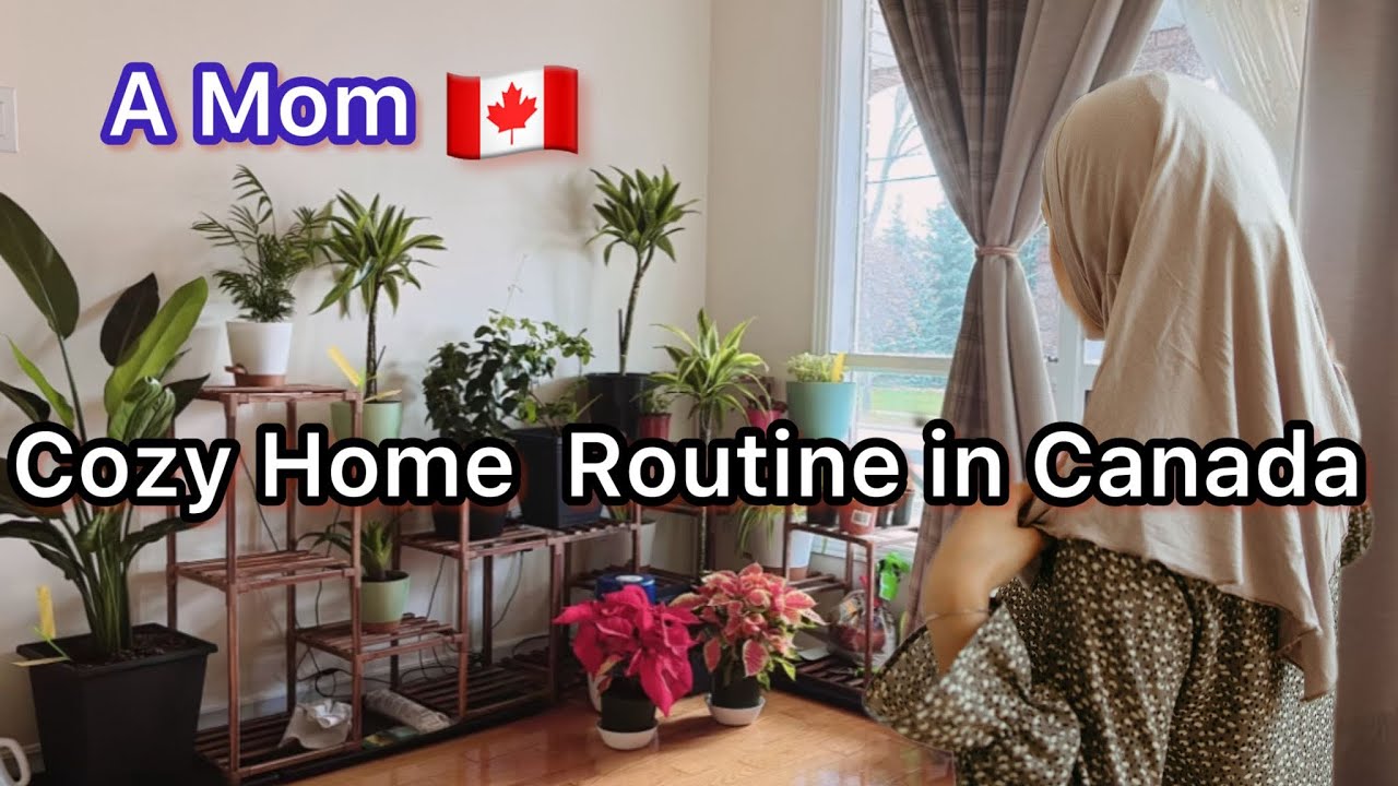 Winter Home Routine in Canada  | Calm & Cozy silent vlog | mom lifestyle 