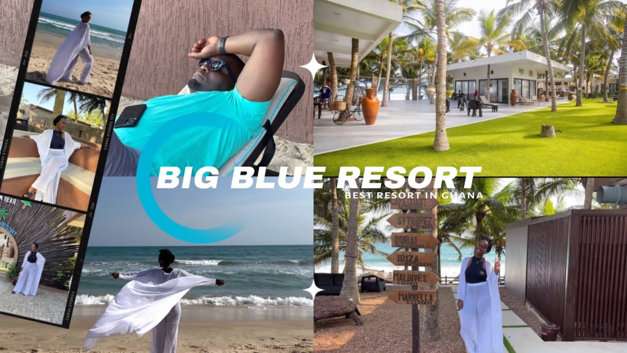 Big Blue Resort Ghana:Ocean Bliss Retreat 🌊✨#LuxuryGetaway #ghanalife #livinginghana   #lifeinghana