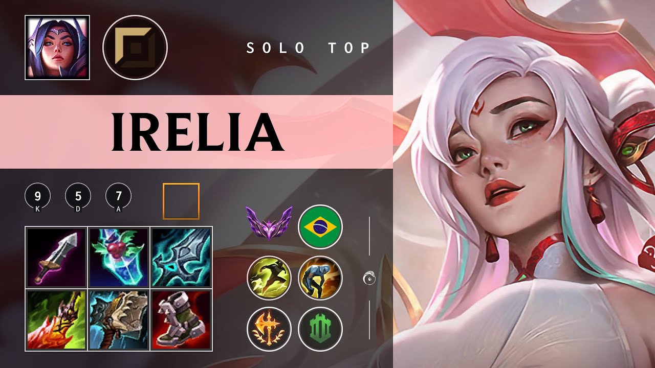 Irelia Top vs Jax - BR Master Patch 26.02