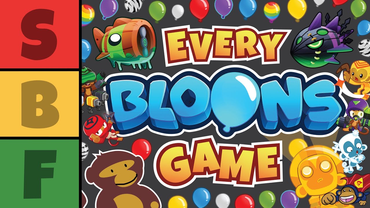 I played and ranked EVERY Bloons Game so you don’t have to…