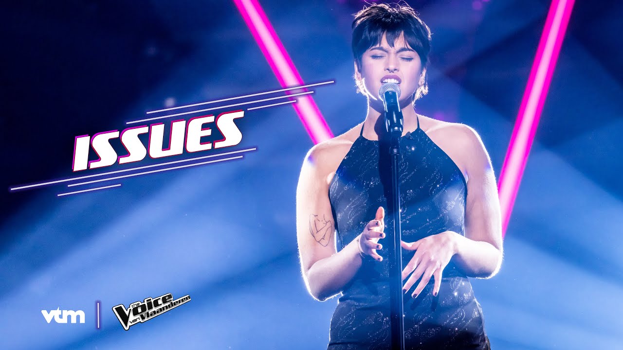 Jessica - 'Issues' | The Blind Auditions | The Voice van Vlaanderen | VTM