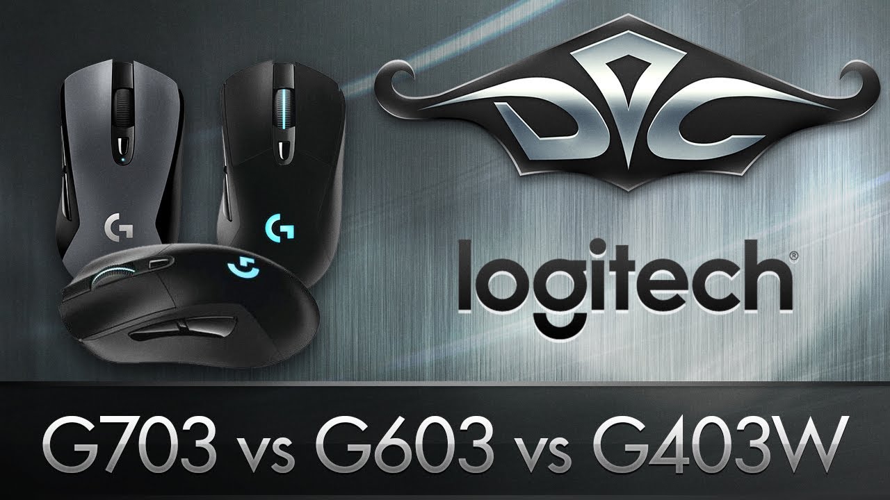 Logitech G403W vs. G703 vs. G603. В чем отличия?