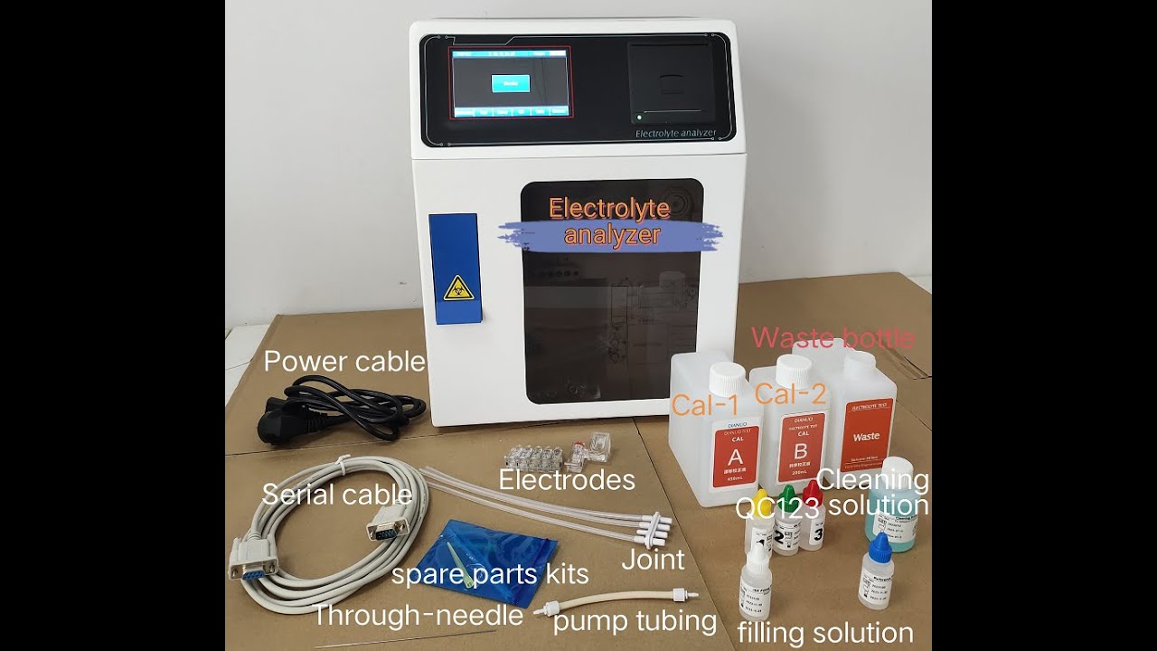 CCL-X5 Electrolyte Analyzer Installation Video