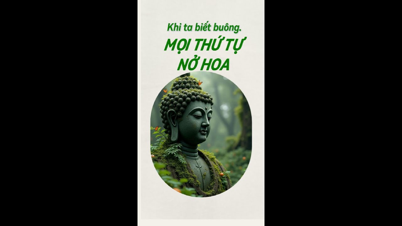 KHI TA BIẾT BUÔNG MỌI THỨ TỰ NỞ HOA