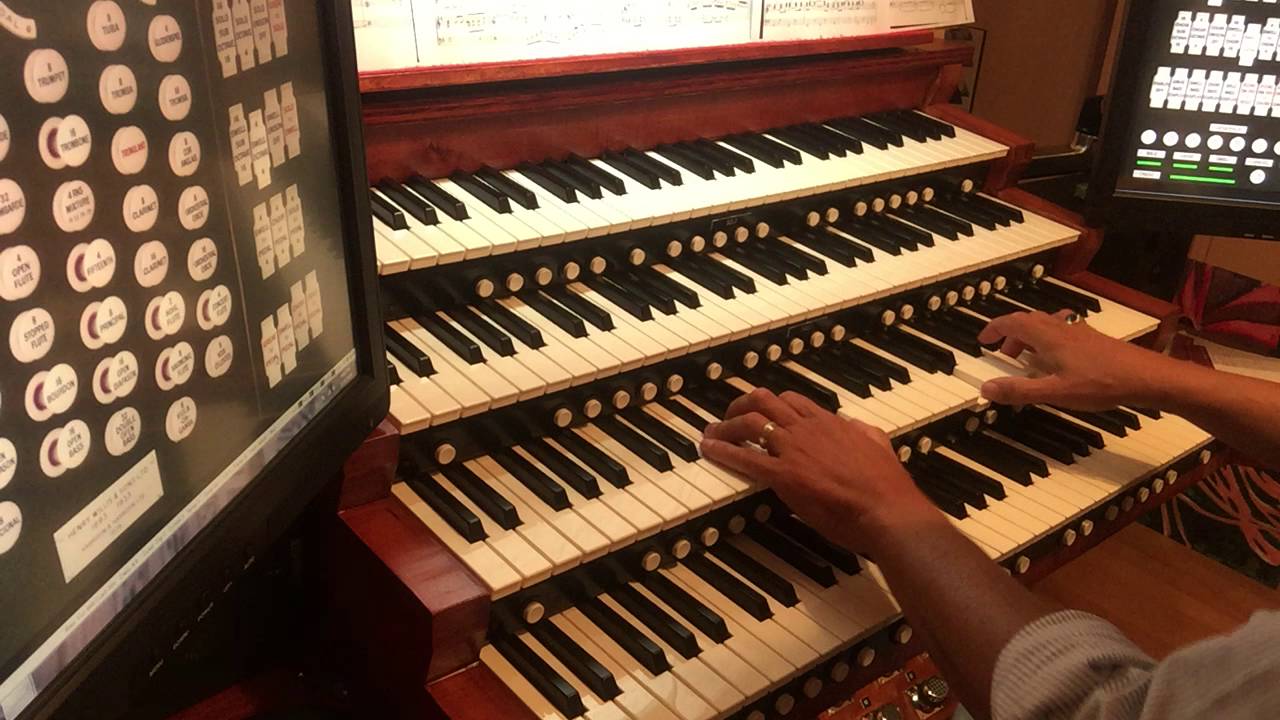 Brian May's,  WHO WANTS TO LIVE FOREVER - digital pipe organ instrumental
