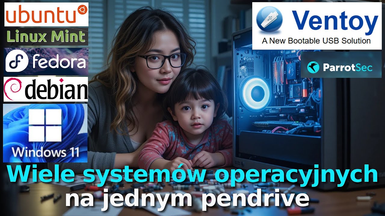 🫨 Wiele systemów operacyjnych na jednym Pendrive. Ventoy i poznajesz więcej bez ruszenia windows!