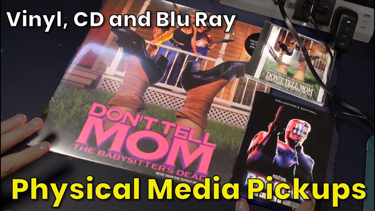 Recent Physical Media Pickups: RoboDoc (Blu), Don't Tell Mom The Babysitter is Dead (new SE vinyl)