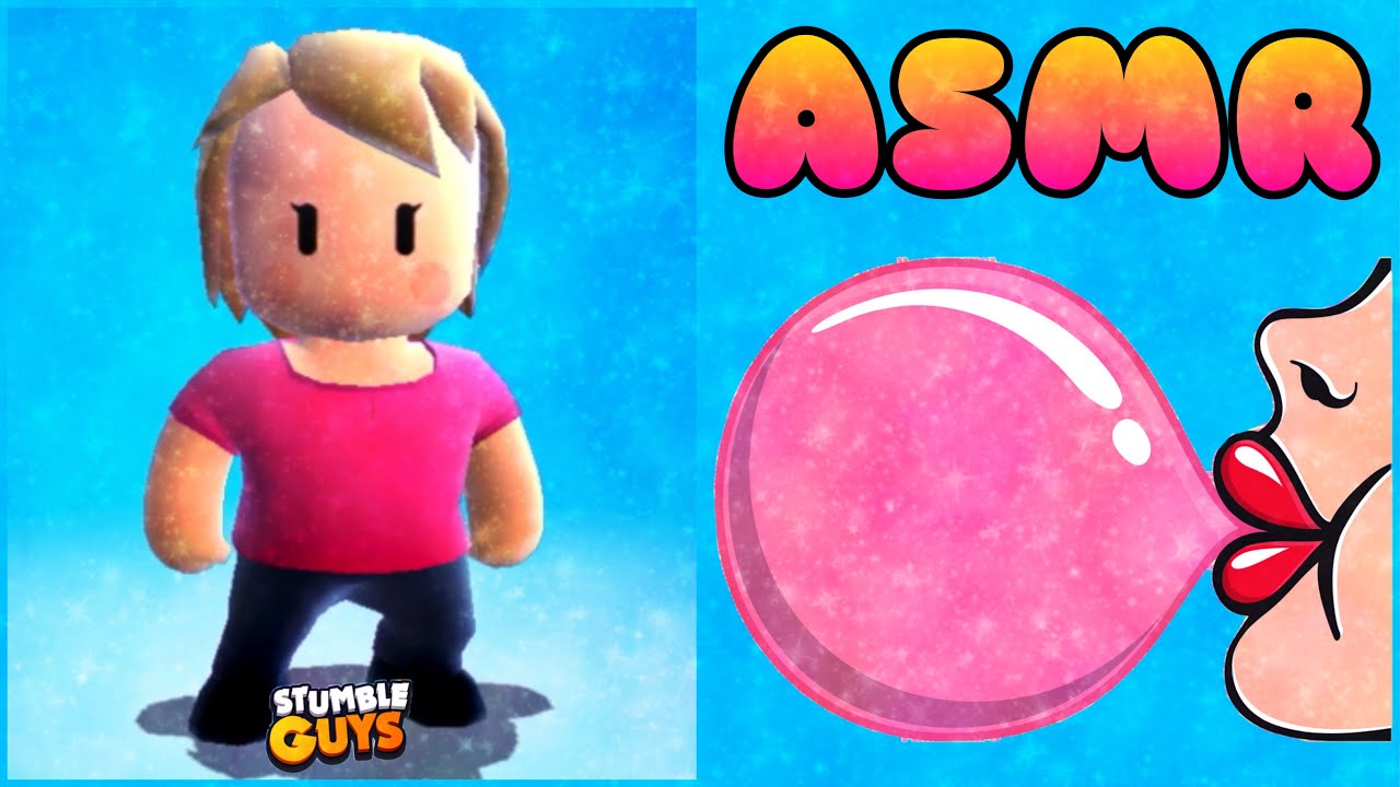 ASMR 🍬 Sonidos Chiclosos • Jugando Stumble Guys