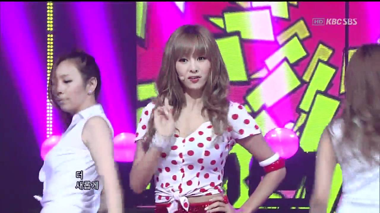 SBS 인기가요.110911.G.NA - Top girl