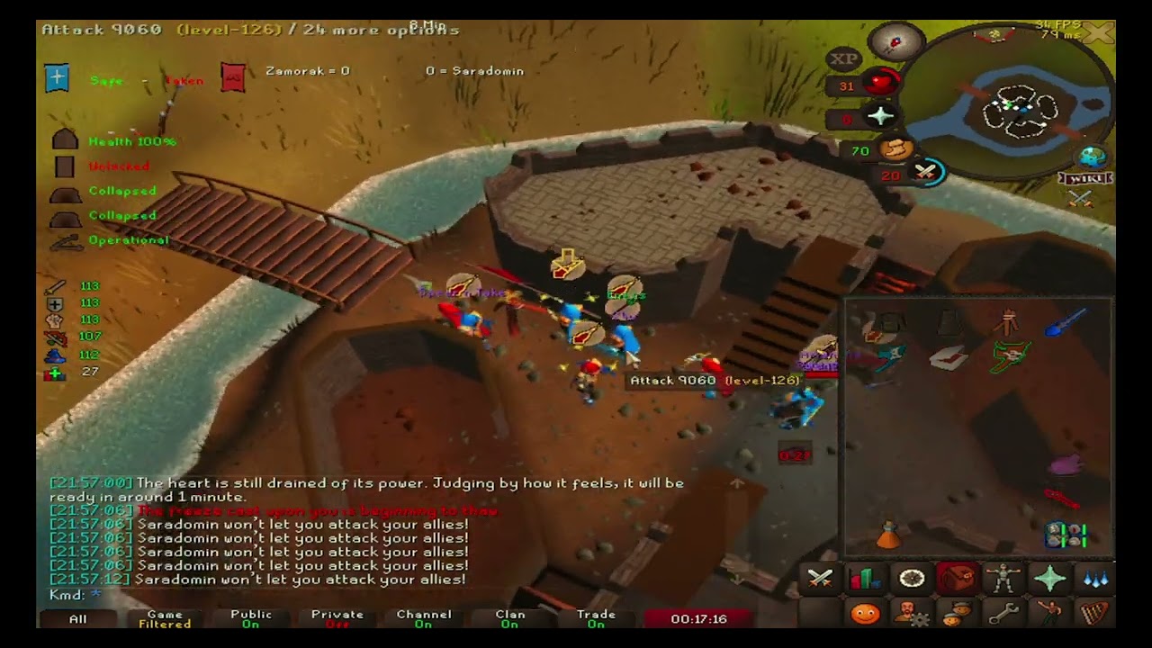 Castle Wars 12v12 | CWC Fun | 21/01/2023 | 4K