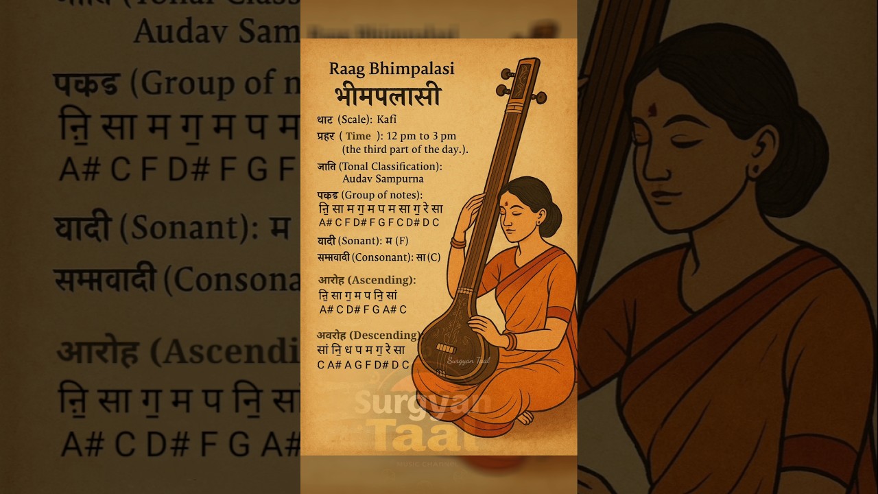 Raag Bhimpalasi | राग भीमपलासी | #raagbhimpalasi #raag #classicalmusic #music #vocalist #viralshorts