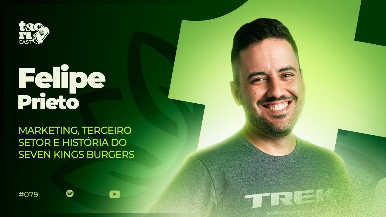 FELIPE PRIETO - Marketing, Terceiro Setor e Hist&oacute;ria do Seven Kings Burgers - TaoriCast - #079