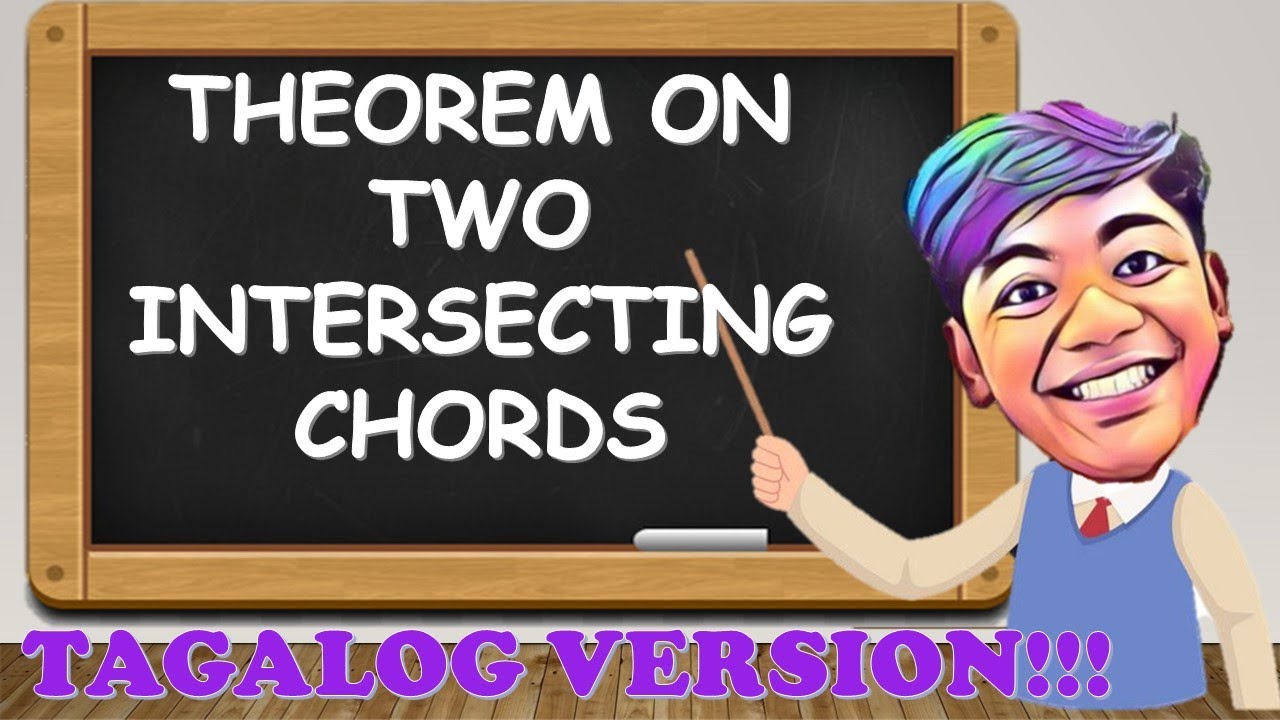 Theorem on Two Intersecting Chords in TAGALOG!!!