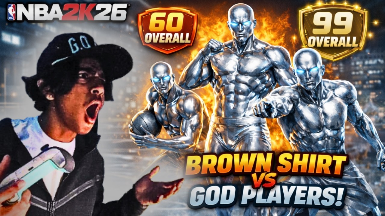60 OVERALL Brown Shirt V.S. 99 OVERALL DEMONS On 2K26