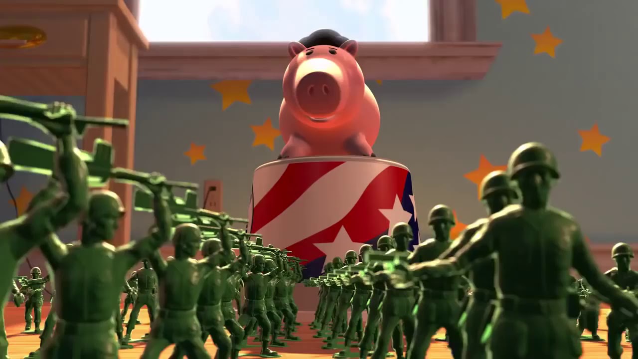 Toy story 2 Andy rips Woody's arm