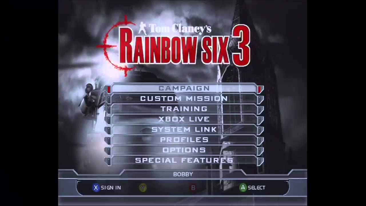 Rainbow Six 3 Alternate Menu Music (Extended) - Xbox