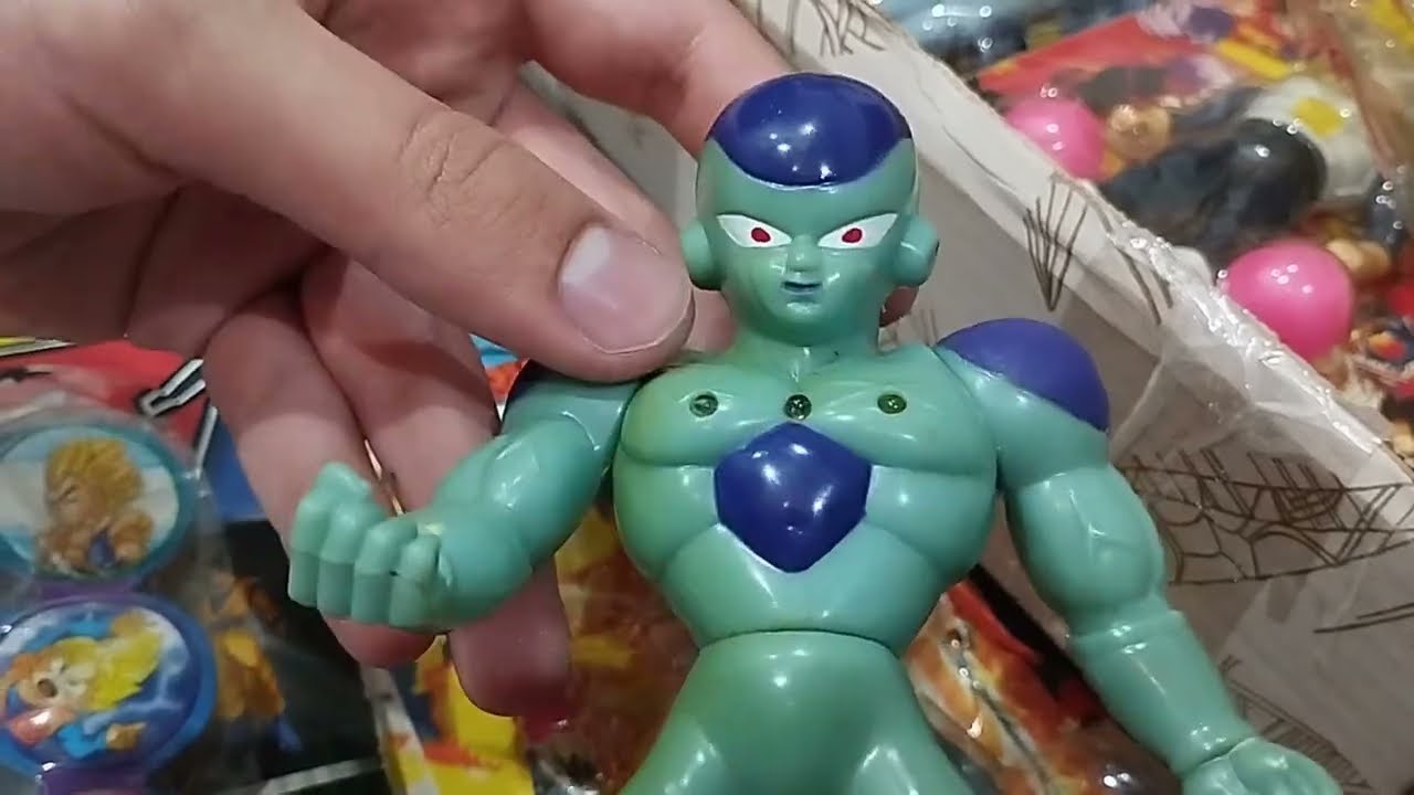 UNBOXING de bonecos raros e antigos do dragon ball LACRADOS!