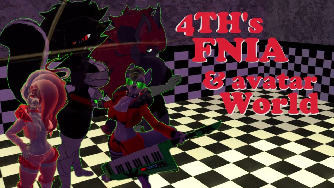 VRchat Avatar Hopping #13 - 4rth's FNIA & Avatar World