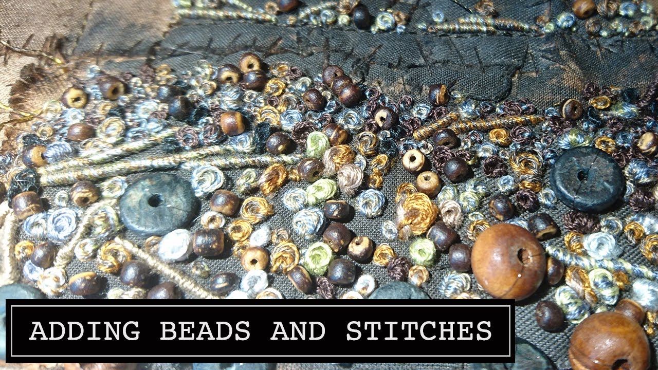 7. Adding Beads and Stitches to your Embroidery