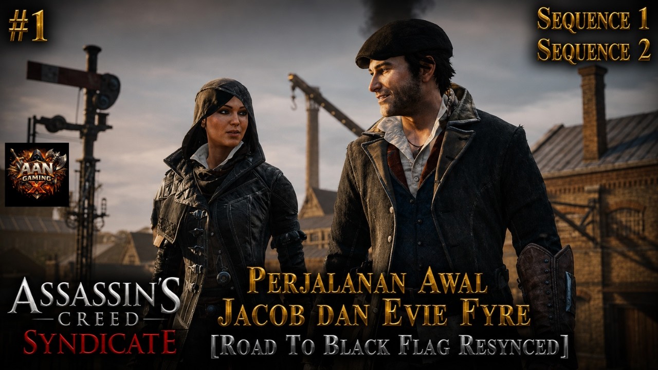 [Road To Black Flag Resynced] Perjalanan Awal Jacob dan Evie Fyre AC Syndicate PC #1
