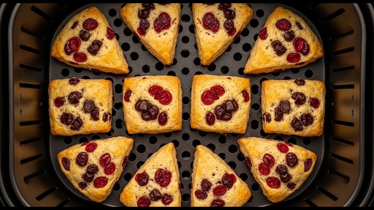 Air Fryer Snacks Made Easy &ndash; Chocolate Chip Cranberry Delight!