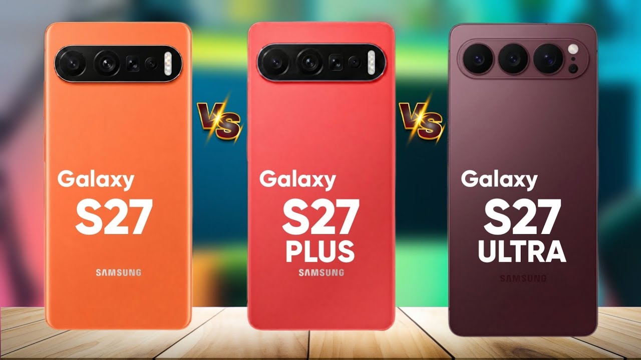 Samsung Galaxy S27 Vs Samsung Galaxy S27 Plus Vs Samsung Galaxy S27 Ultra | Which Galaxy S27 Is Best