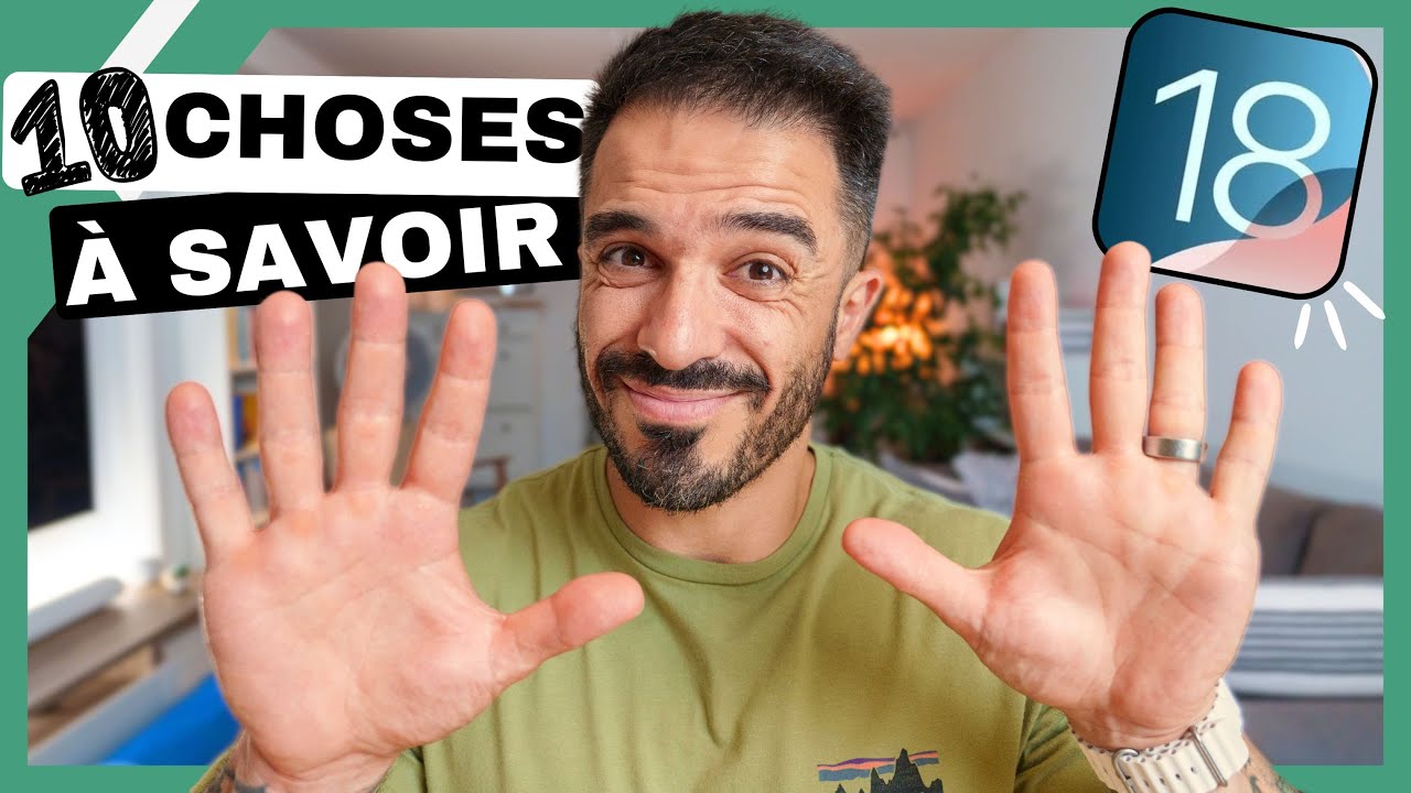 10 trucs cool (et pas cool) d’iOS 18