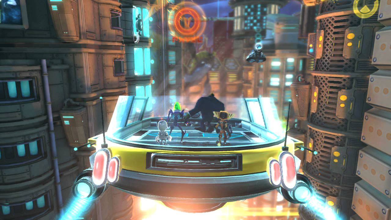 Ratchet & Clank: All 4 One Кадры из Luminopolis на E3 2011!