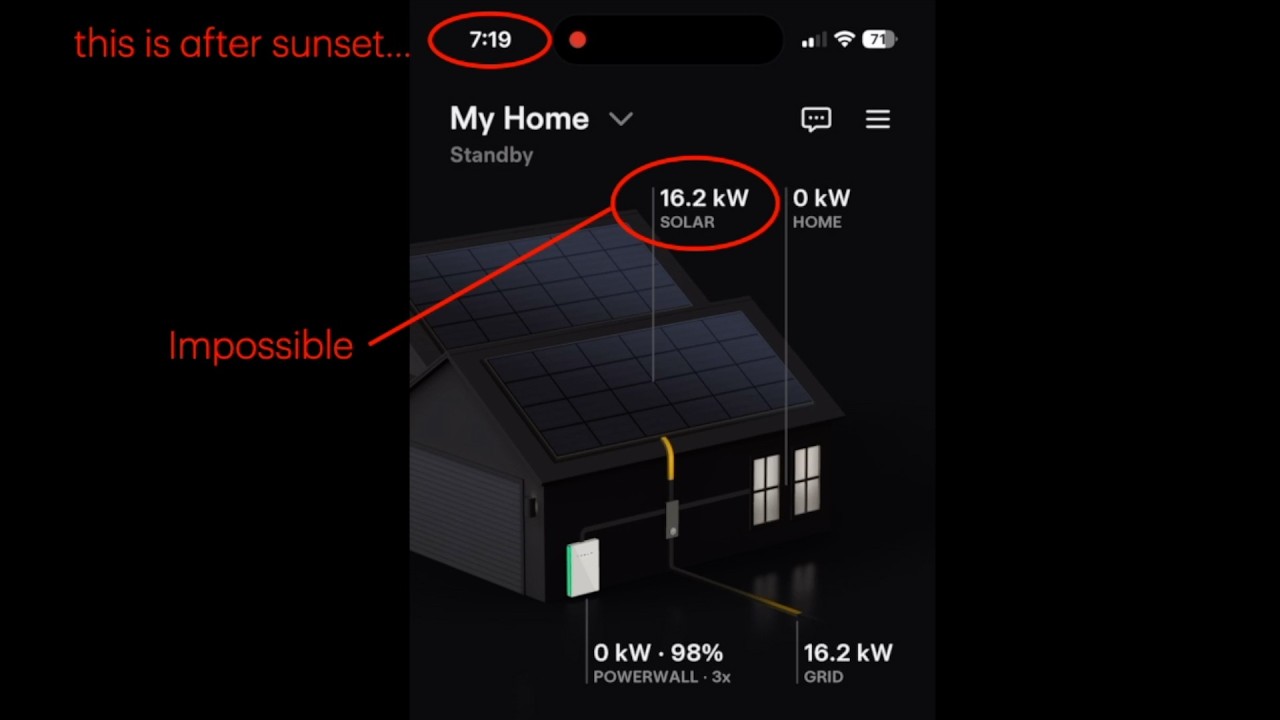 Solar at Night? Fixing Tesla Powerwall Energy Metering