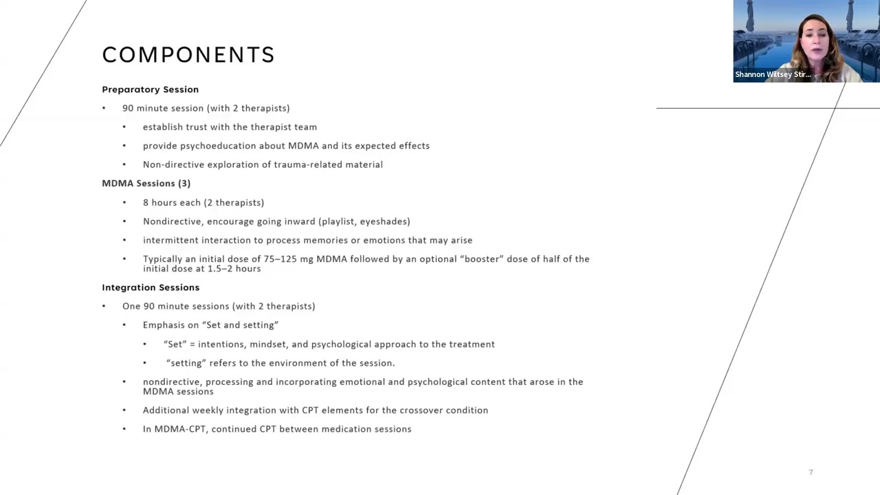 CPT vs. MDMA For PTSD: A Pilot Randomized Trial - Shannon Wiltsey Stirman, PhD