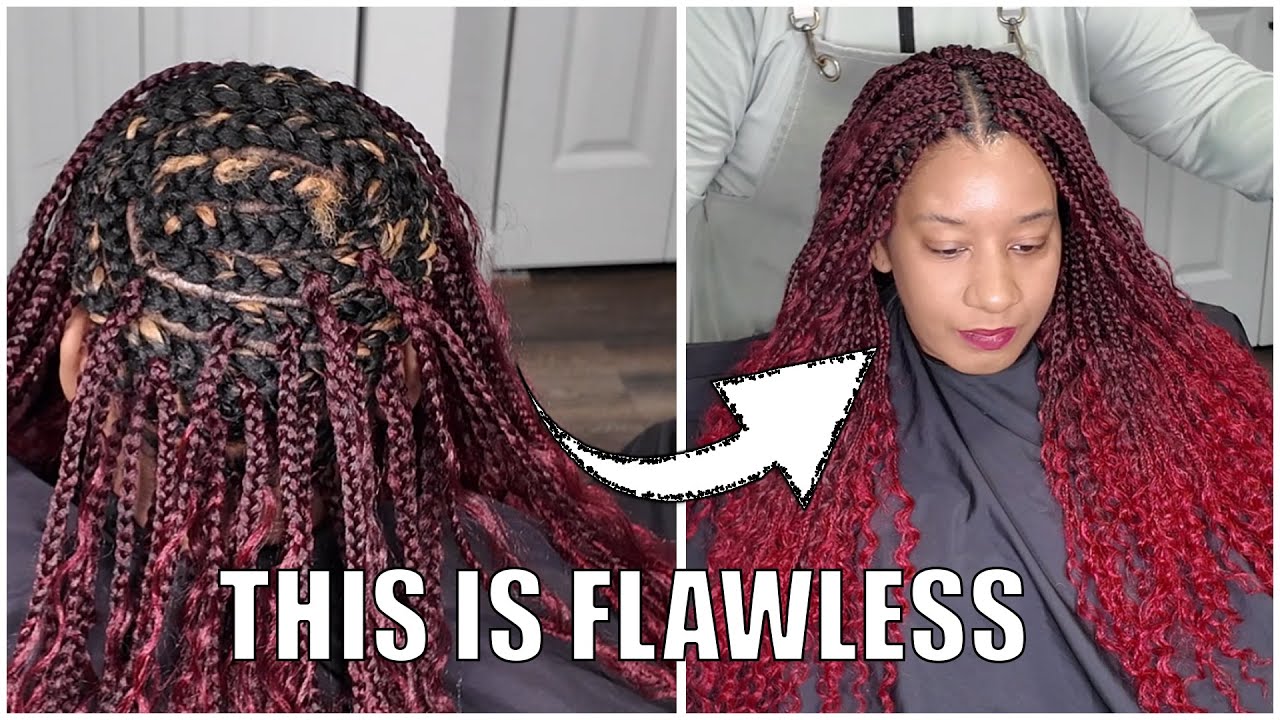 How to Install Boho Crochet Box Braids Like A Pro