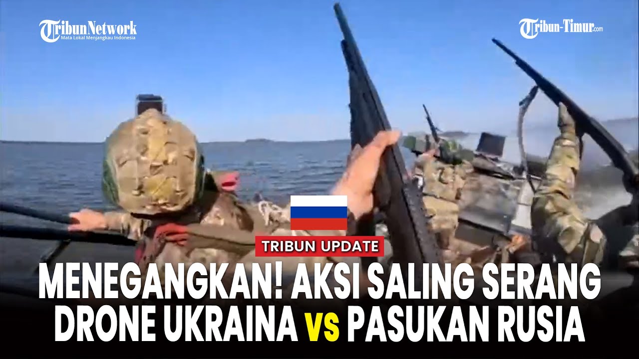 [FULL] Menegangkan Sampai Akhir! Serangan Besar-besaran Drone Ukraina Dipatahkan Rusia di Dnieper