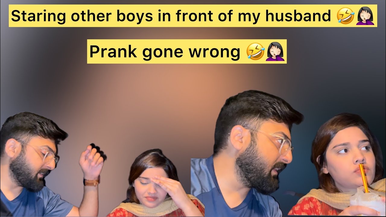 Staring other boys infront of Mahad 🤣 prank gone wrong 🤣🤦🏻‍♀️