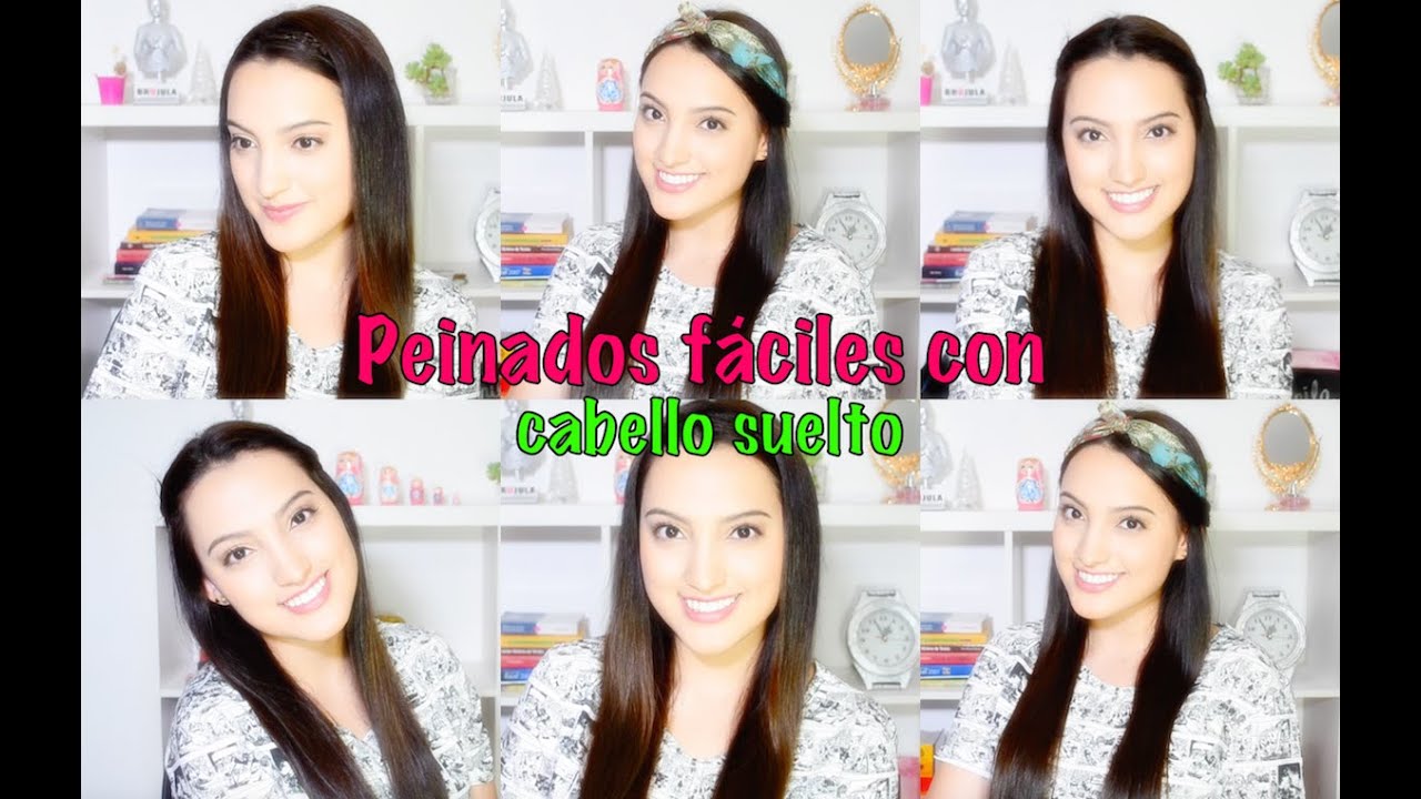 PEINADOS FÁCILES Y RÁPIDOS CON CABELLO SUELTO - Brújula de la Moda by Tati Uribe