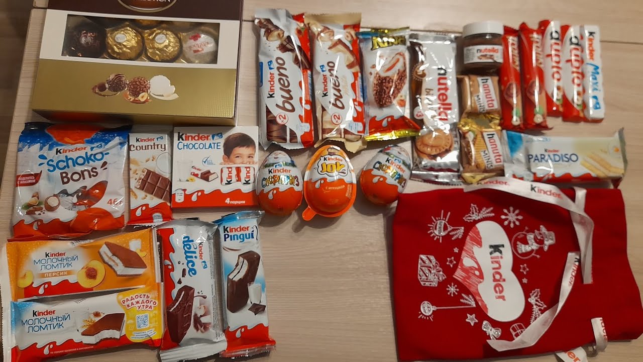 Дегустация продукции Ферейро (киндер)