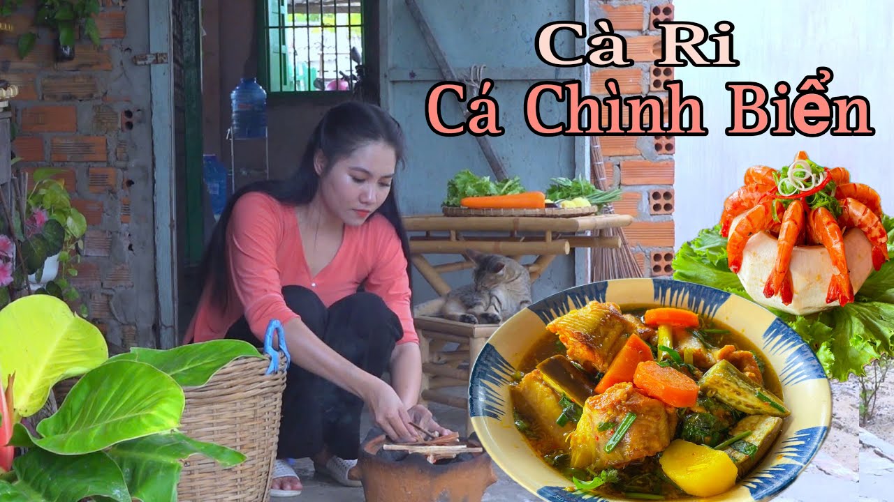 Lạ Miệng Với Cà Ri Cá Chình ll Tôm Luộc Nước Dừa Ngọt Thịt