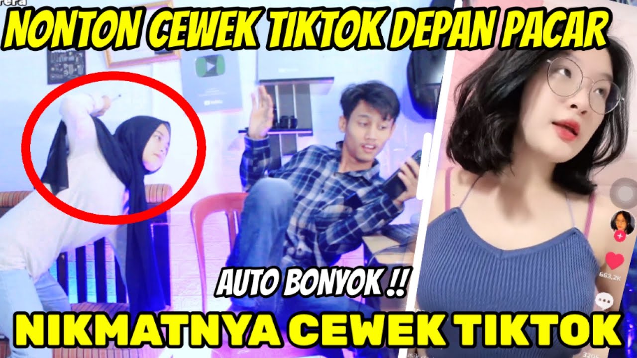 PRANK PACAR, NONTON CEWEK TIKTOK DAMAGE, MALAH JADI PENGEN