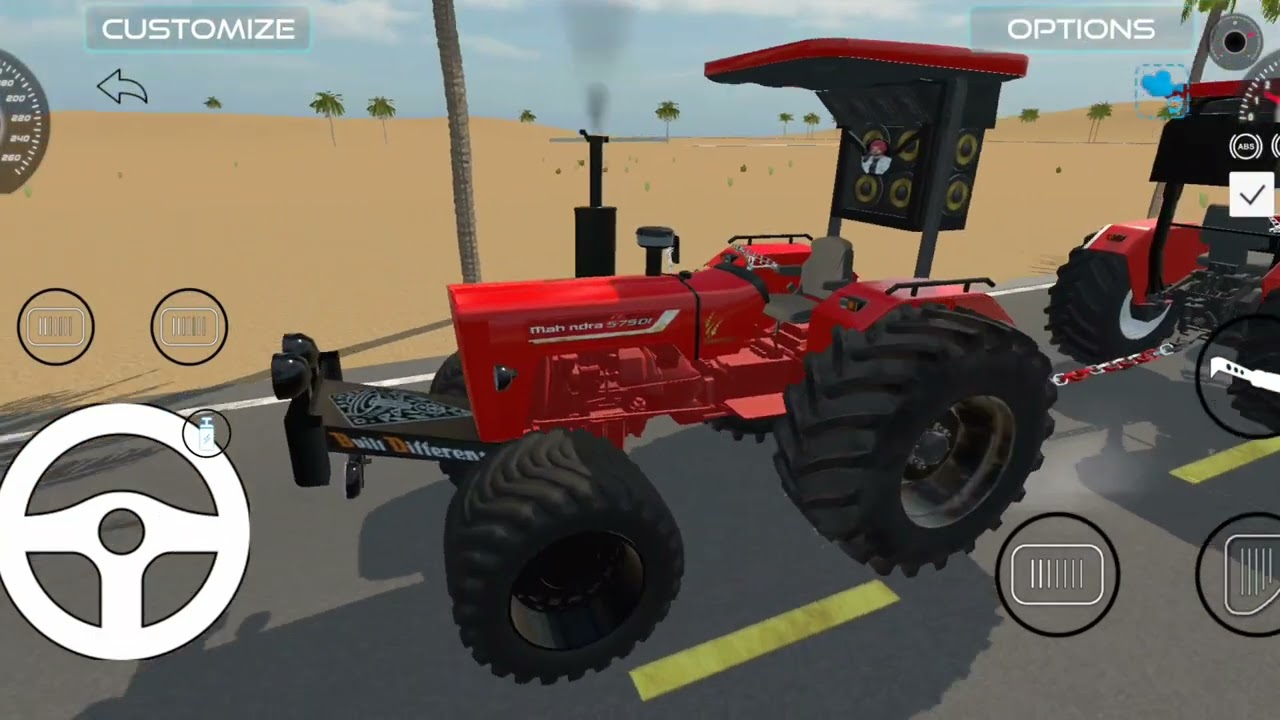 Aaj apne mahindra 🚩 ne 605 ko tochan me haraya || #mahindra #viral #trending #tochanking #gaming #yt