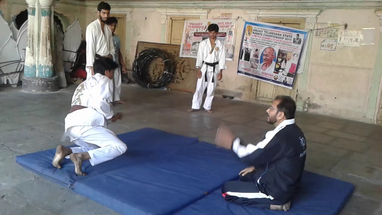 Mubasheer aikido fall class training in star karate club f