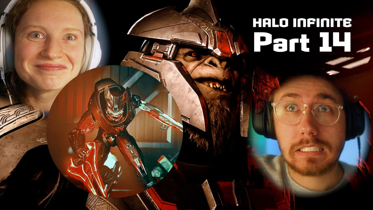 Married Couple Fights the BLADEMASTER and ESCHARUM - Halo Infinite Playthrough & Reaction // Pt. 14