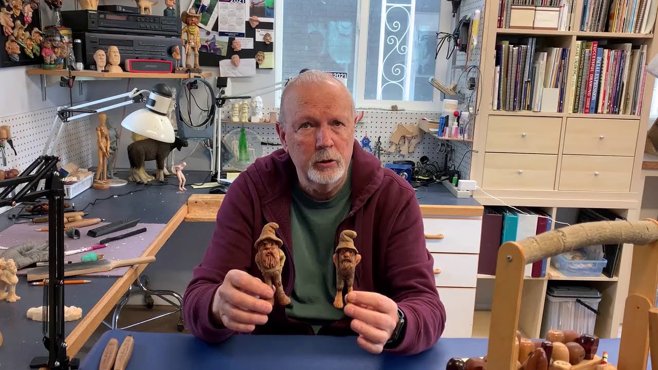 Woodcarving Arlo with Dale Green -  Sample Video