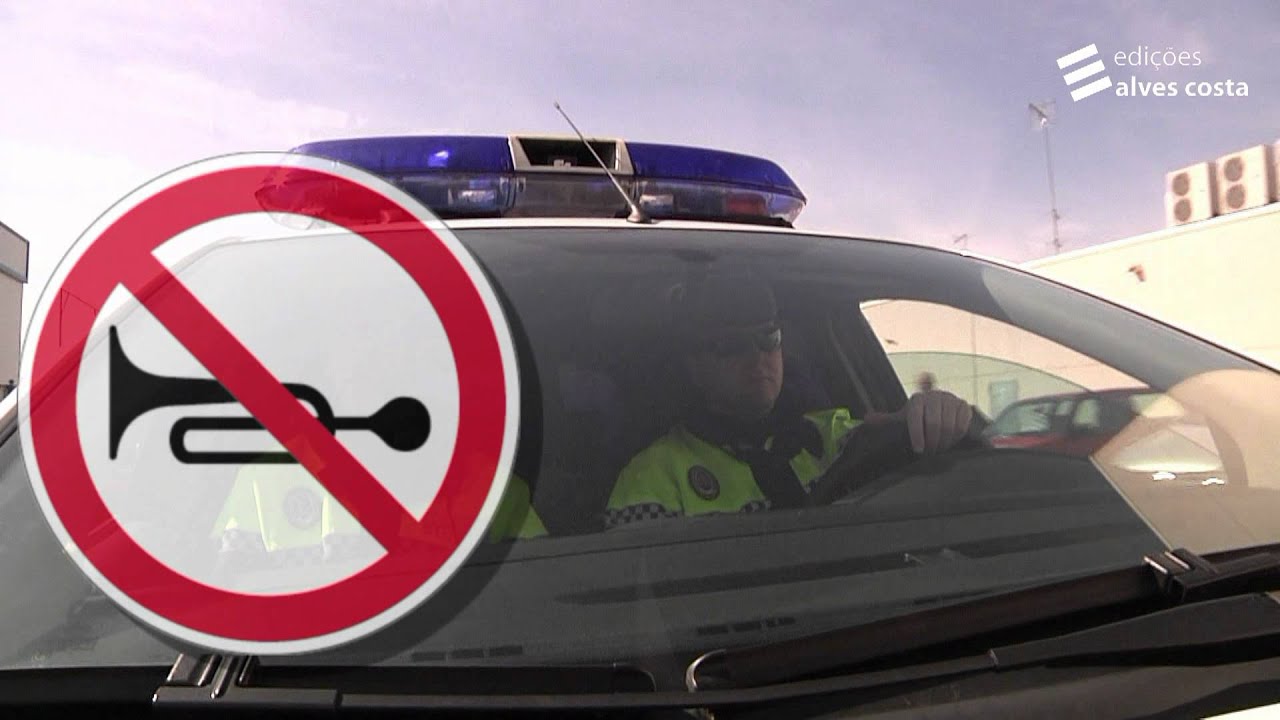 Prevenção rodoviária: Sinais sonoros. Sinais luminosos