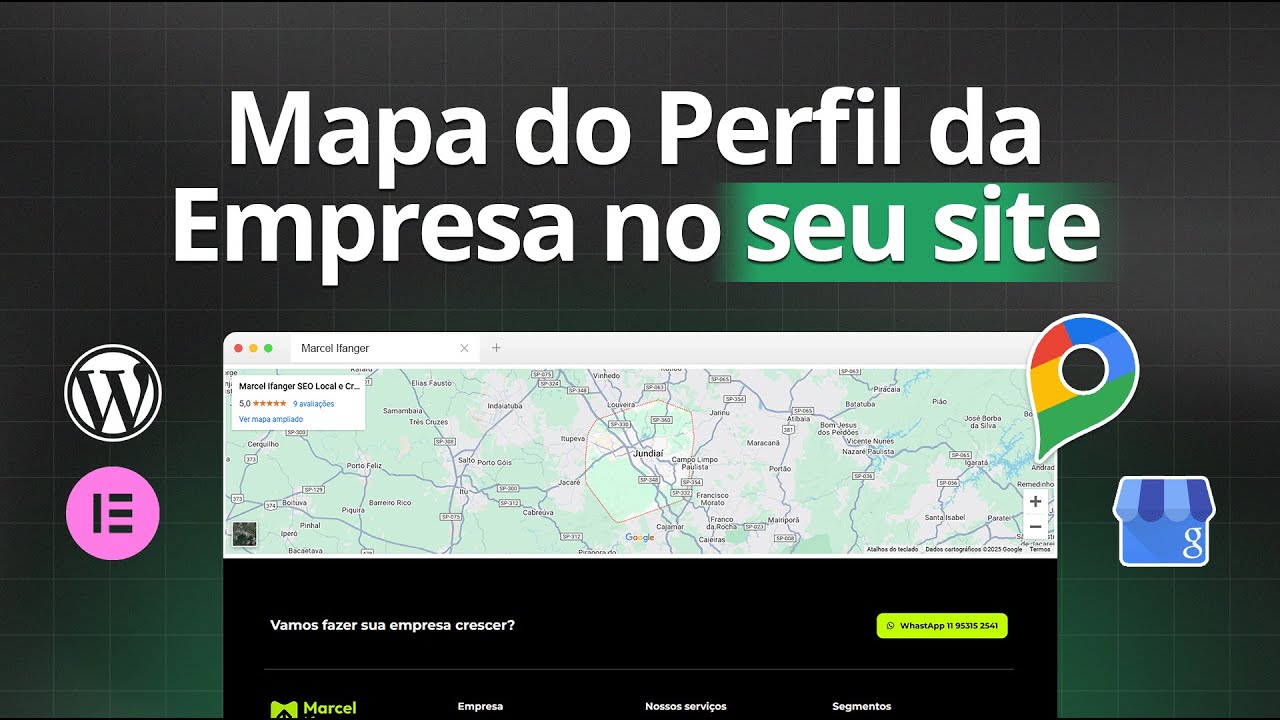 Como adicionar o Google Maps no site WordPress 2025