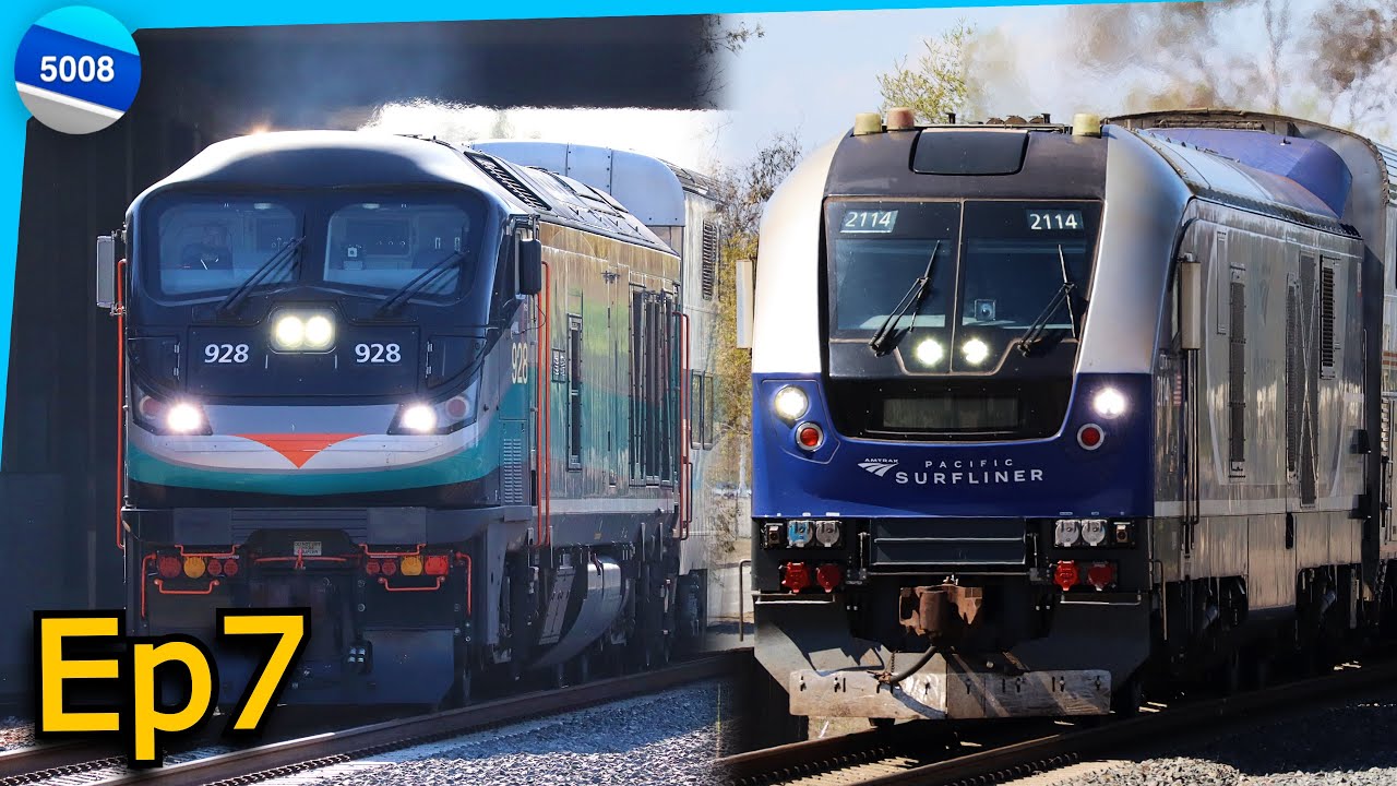 The Siemens Charger and EMD F125 - The Rolling Stock of California, Episode 7 ft @scamtrak
