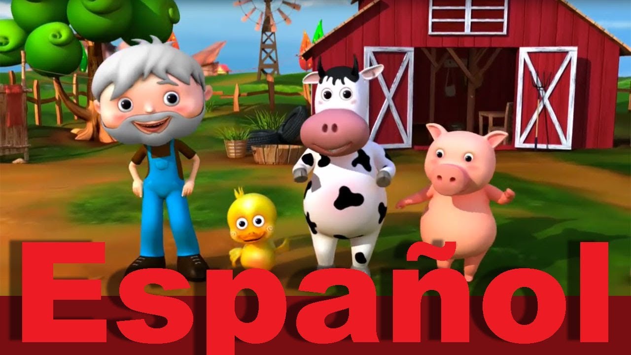 El viejo McDonald tiene una granja | Canciones infantiles | LittleBabyBum