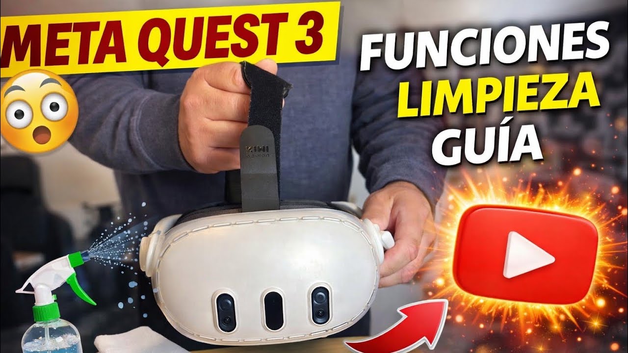 Meta Quest 3: NO la compres sin ver esto… (Características, limpieza y uso real)