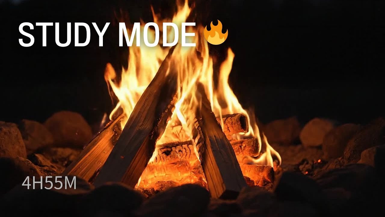 이상하게 집중 잘 되는 모닥불 ASMR